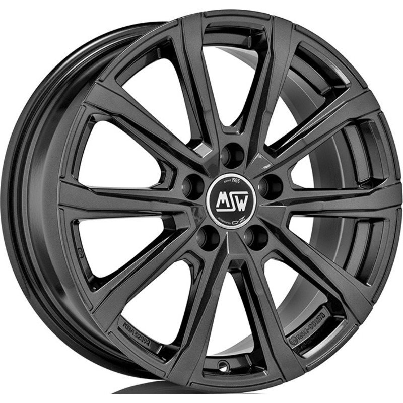 Cerchio MSW Msw 79 Gloss Dark Grey 5 fori 18\" 7X18 ET40 5x114.3