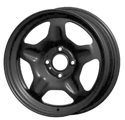 Cerchi in Lega DEDICO Steel Nero 4 fori 16\" 6.5X16 ET20 4x108