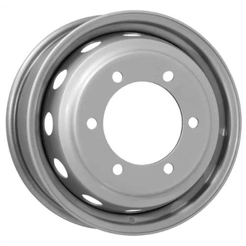 Cerchio DEDICO Steel Silver 6 fori 16\" 6X16 ET124 6x205