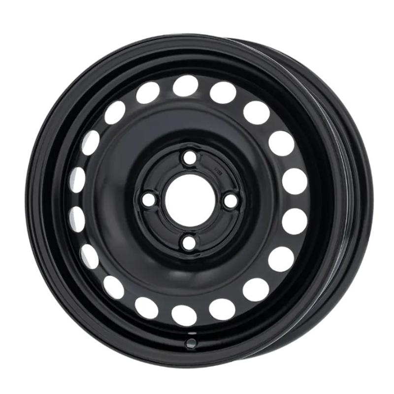 Cerchi in Lega DEDICO Steel Nero 4 fori 14\" 4.5X14 ET37 4x100
