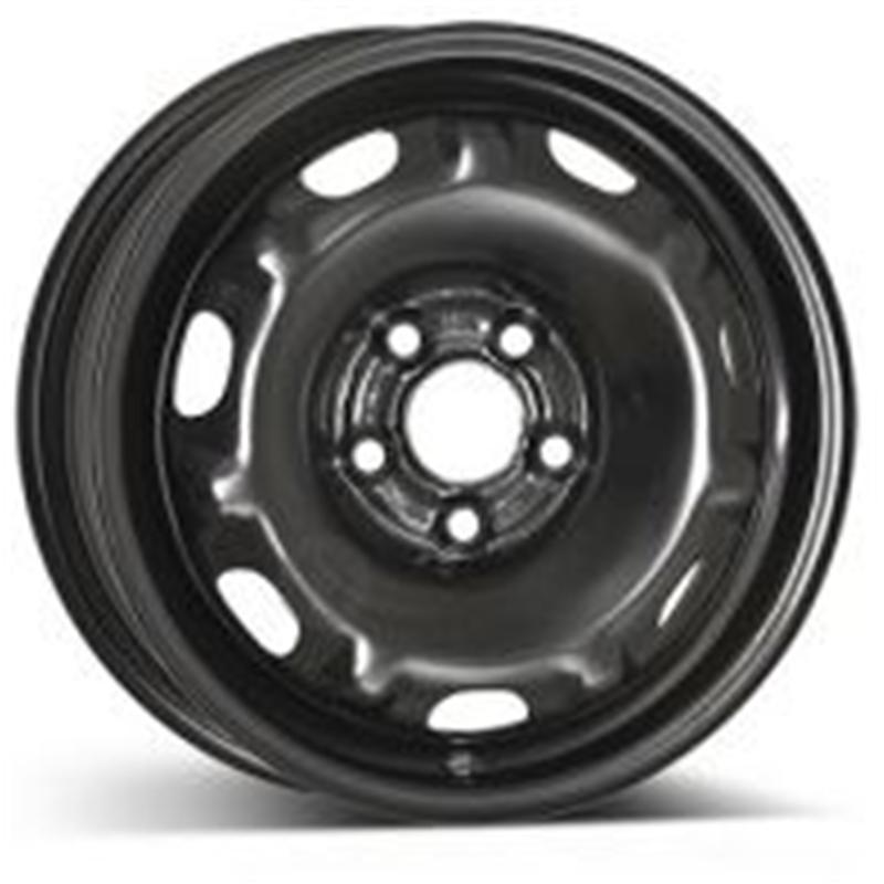 Cerchio KFZ ALCAR Steel Nero 5 fori 14\" 5X14 ET38 5x100