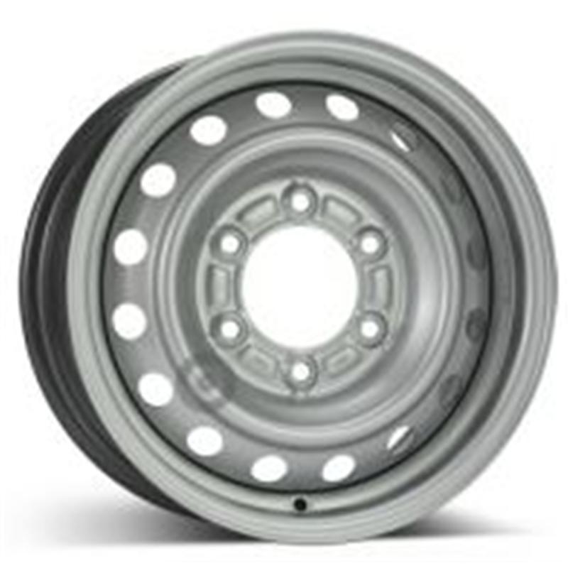 Cerchi in Lega KFZ ALCAR Steel Nero 6 fori 16\" 7X16 ET33 6x139.7