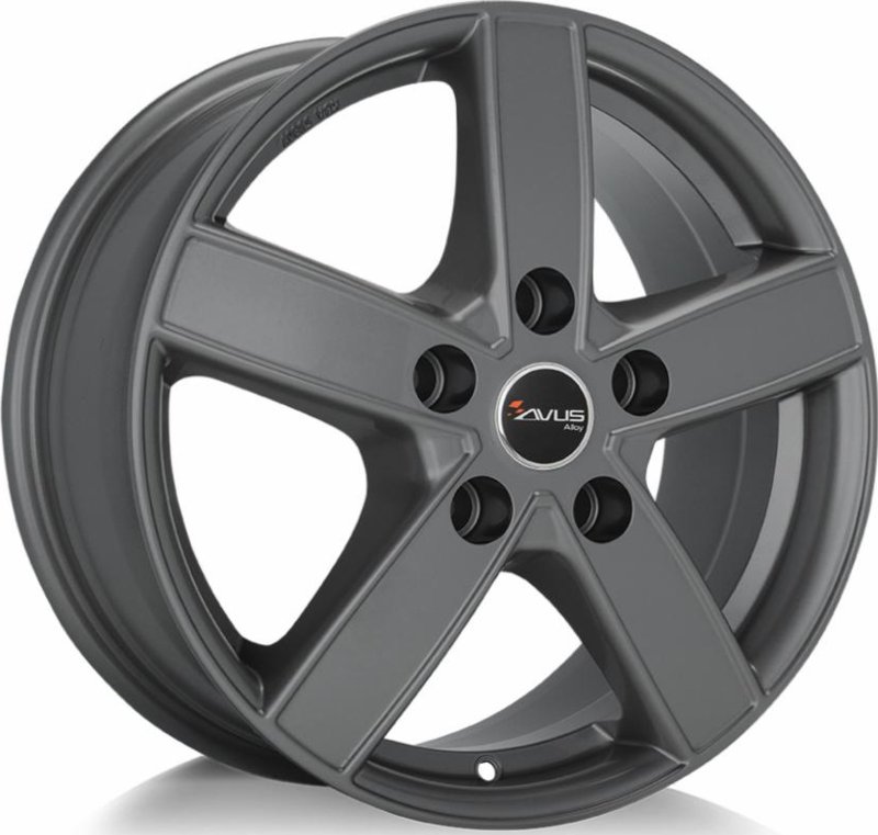 Cerchi in Lega AVUS AC-V51 Matt Anthracite 5 fori 16\" 6.5X16 ET50 5x160