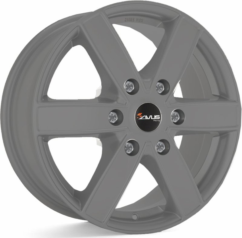 Cerchi in Lega AVUS AC-V61 Matt Anthracite 6 fori 17\" 7.5X17 ET55 6x139.7