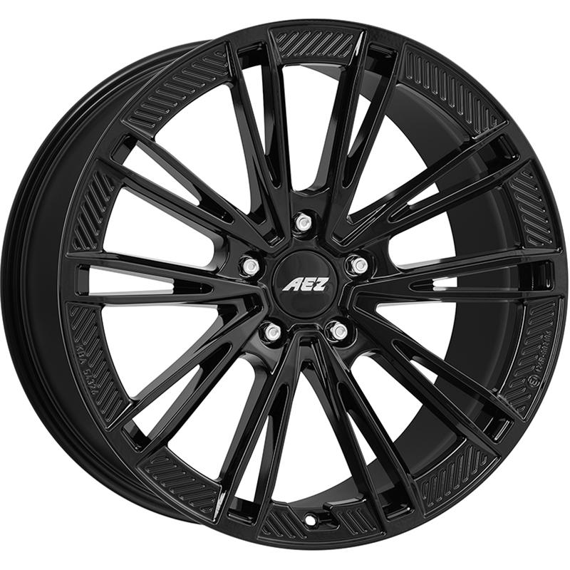 Cerchio AEZ Alaska Black 5 fori 21\" 9.5X21 ET60 5x130