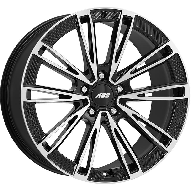 Cerchio AEZ Alaska Black Mirror 5 fori 21\" 9.5X21 ET60 5x130
