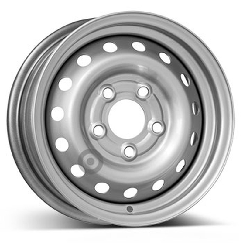 Cerchi in Lega KFZ ALCAR Steel Silver 5 fori 13\" 5X13 ET30.1 5x112