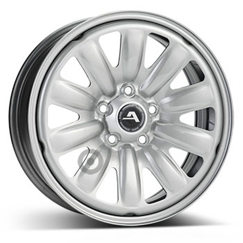 Cerchi in Lega KFZ ALCAR Steel Superpolish 5 fori 16\" 6.5X16 ET50 5x114.3