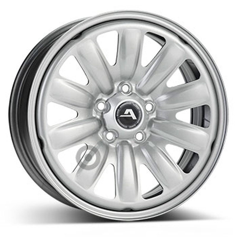 Cerchio KFZ ALCAR Steel Superpolish 5 fori 16\" 6.5X16 ET40 5x114.3