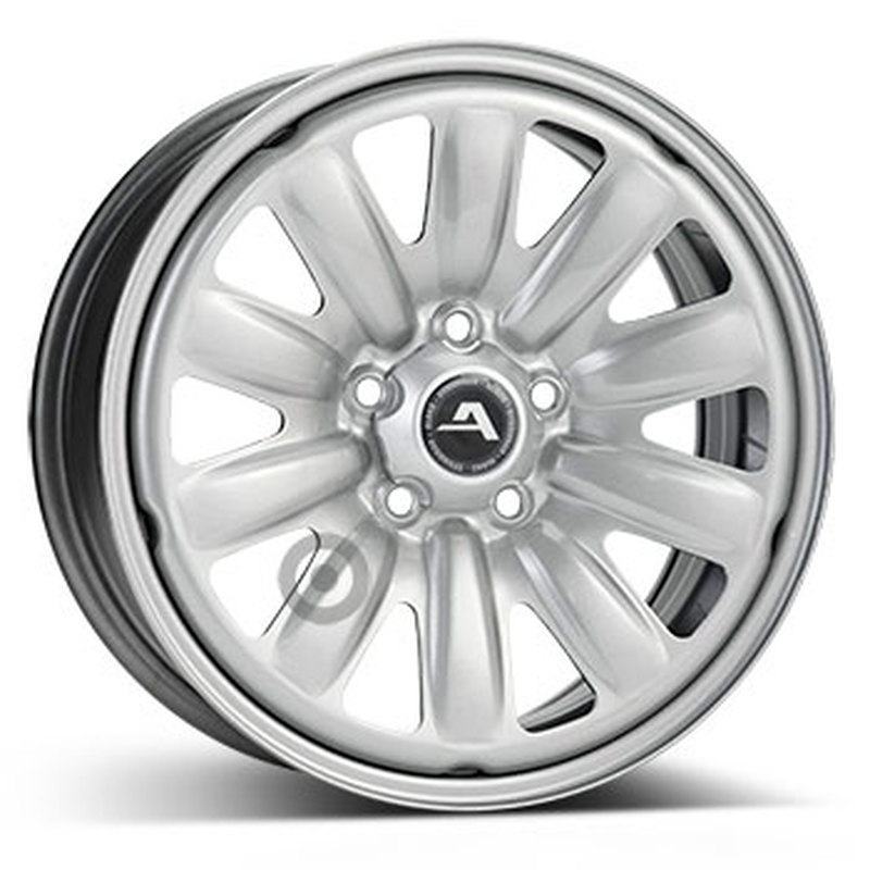 Cerchi in Lega KFZ ALCAR Steel Superpolish 5 fori 17\" 7X17 ET55 5x100