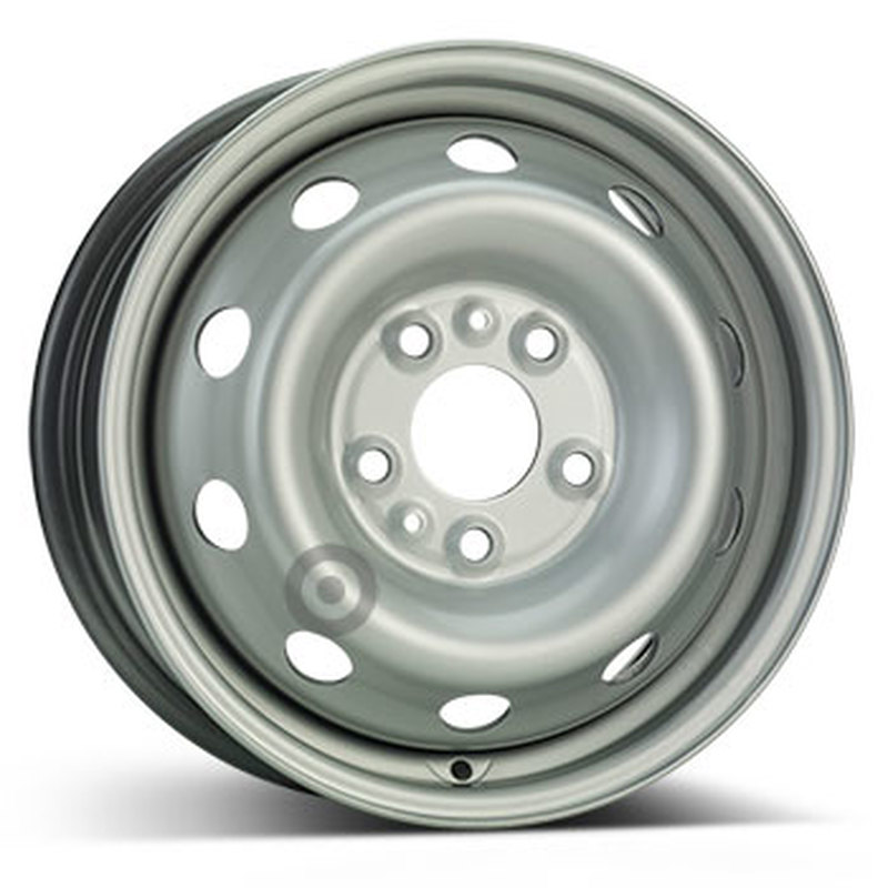 Cerchio KFZ ALCAR Steel Superpolish 5 fori 15\" 6X15 ET68 5x118