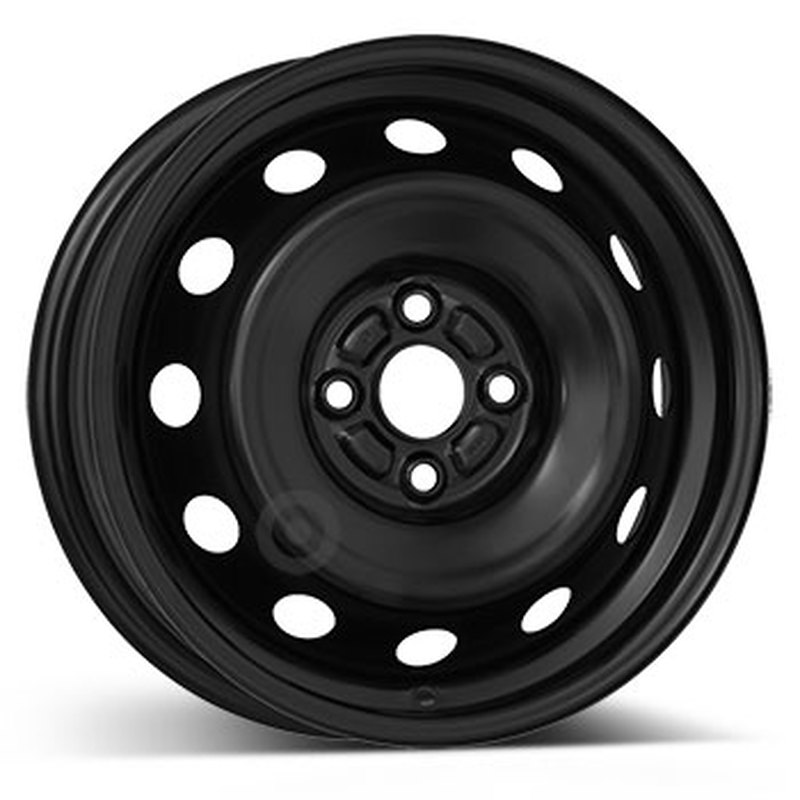 Cerchio KFZ ALCAR Steel Nero 4 fori 15\" 5X15 ET40 4x100
