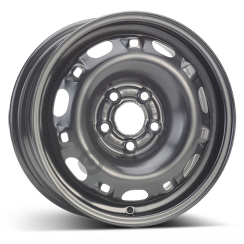 Cerchio KFZ ALCAR Steel Nero 5 fori 14\" 5X14 ET35 5x100