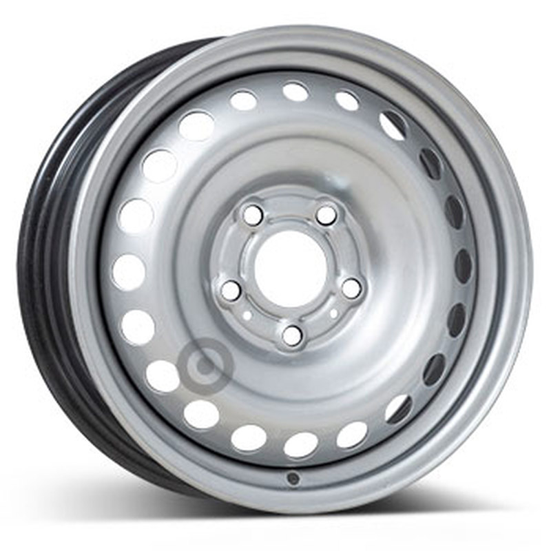 Cerchi in Lega KFZ ALCAR Steel Silver 6 fori 16\" 6.5X16 ET50 6x120
