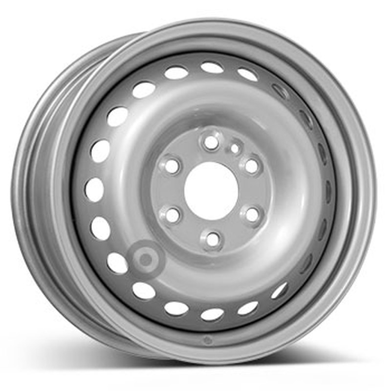 Cerchi in Lega KFZ ALCAR Steel Superpolish 6 fori 16\" 6.5X16 ET68 6x125