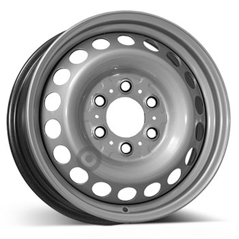 Cerchi in Lega DEDICO Steel Silver 6 fori 16\" 6.5X16 ET54 6x130