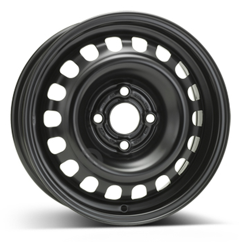 Cerchio KFZ ALCAR Steel Nero 4 fori 14\" 5.5X14 ET39 4x100