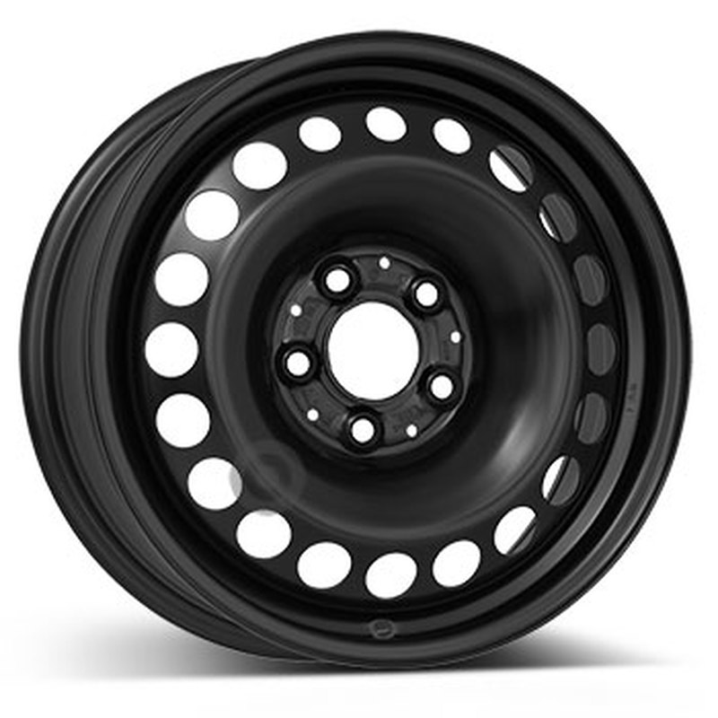 Cerchio KFZ ALCAR Steel Nero 5 fori 16\" 6.5X16 ET38 5x112