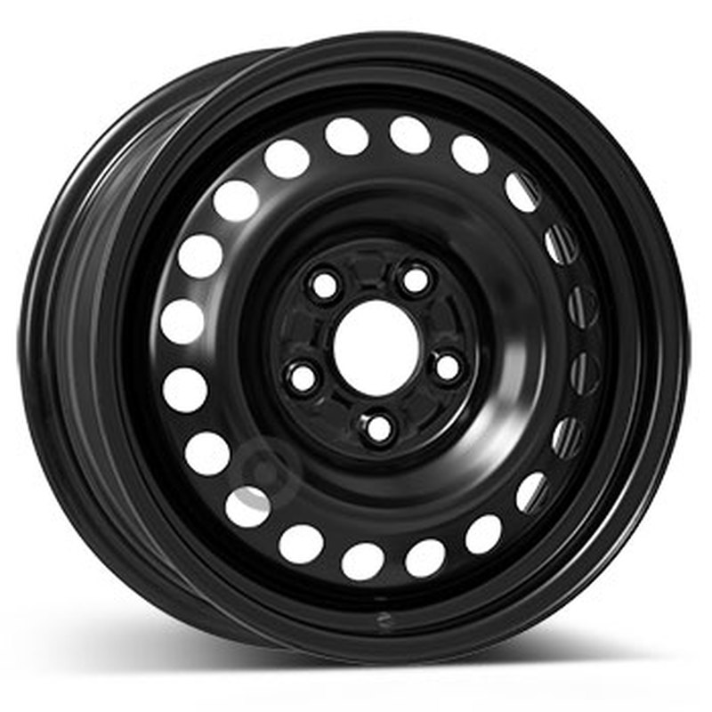 Cerchio KFZ ALCAR Steel Nero 5 fori 16\" 6.5X16 ET40 5x114.3