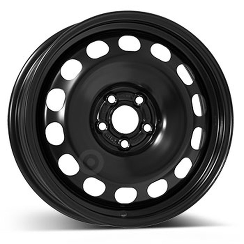 Cerchio KFZ ALCAR Steel Nero 5 fori 16\" 6X16 ET35 5x100