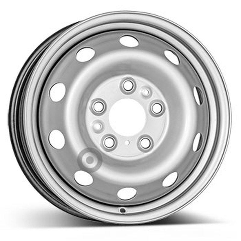 Cerchio KFZ ALCAR Steel Superpolish 5 fori 16\" 6X16 ET68 5x130
