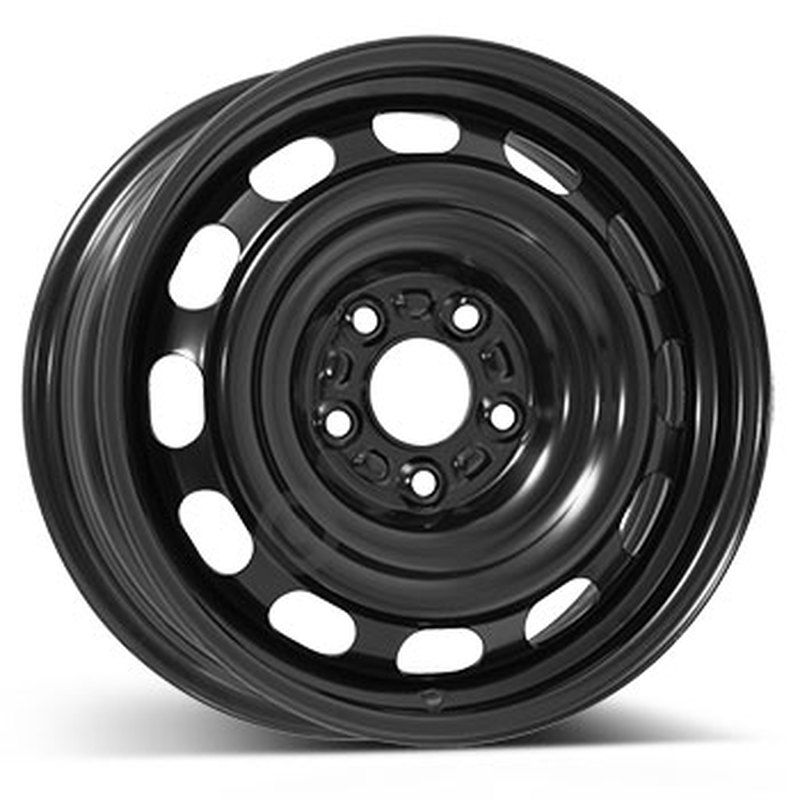 Cerchio KFZ ALCAR Steel Nero 5 fori 16\" 6.5X16 ET45 5x114.3