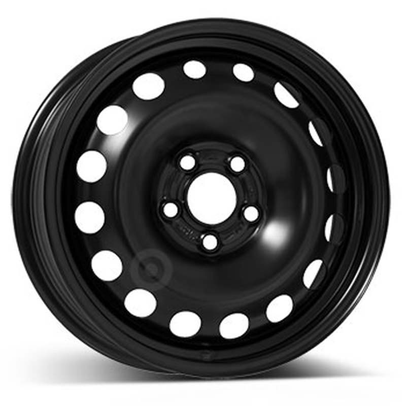 Cerchio KFZ ALCAR Steel Nero 5 fori 16\" 6.5X16 ET50 5x108