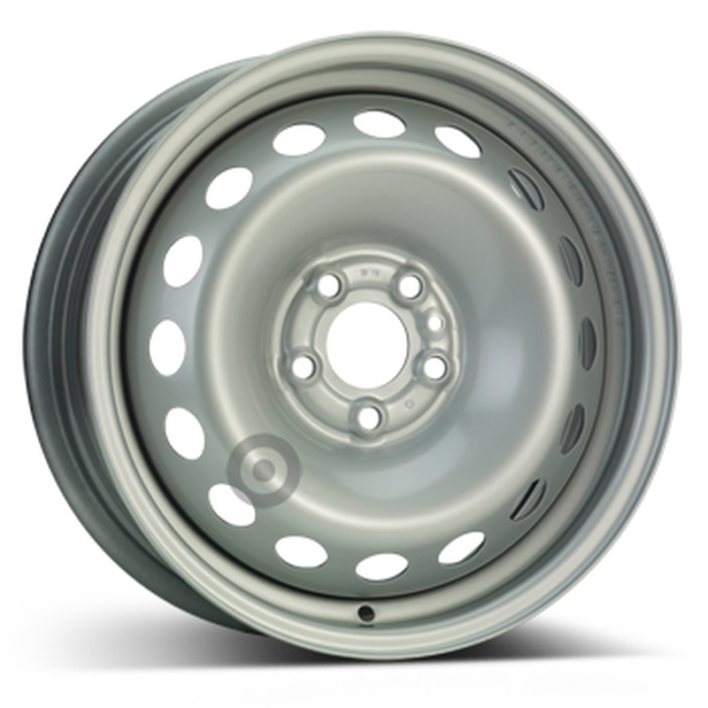 Cerchi in Lega KFZ ALCAR Steel Silver 5 fori 15\" 6X15 ET39 5x98