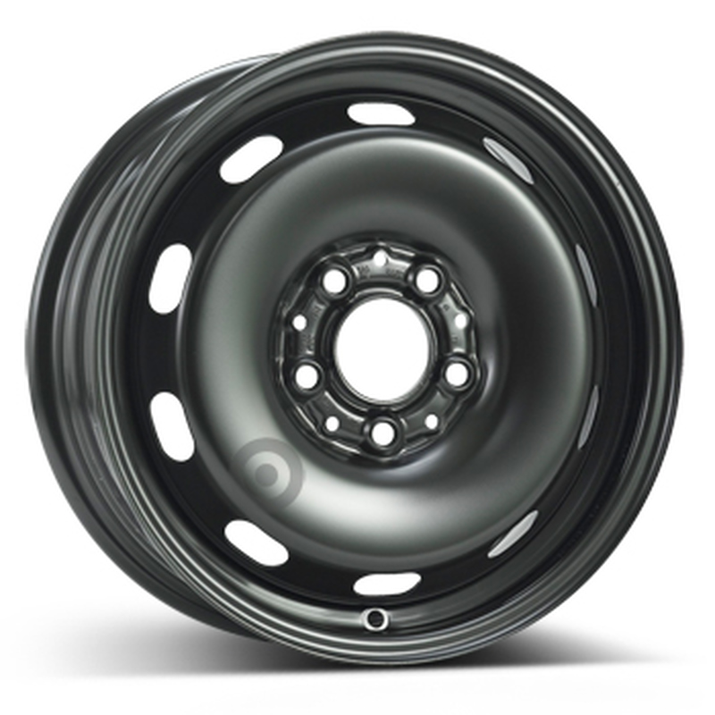 Cerchio KFZ ALCAR Steel Nero 5 fori 15\" 5.5X15 ET46 5x112