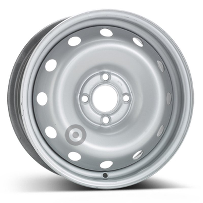 Cerchio KFZ ALCAR Steel Silver 4 fori 15\" 6X15 ET50 4x100