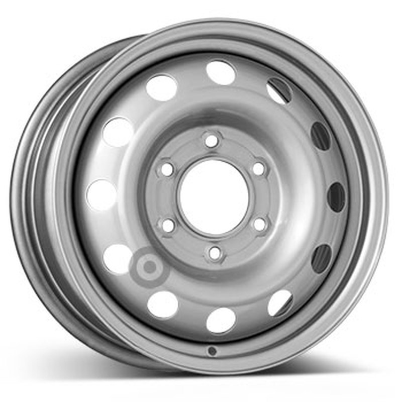 Cerchio KFZ ALCAR Steel Silver 6 fori 16\" 7X16 ET55 6x139.7