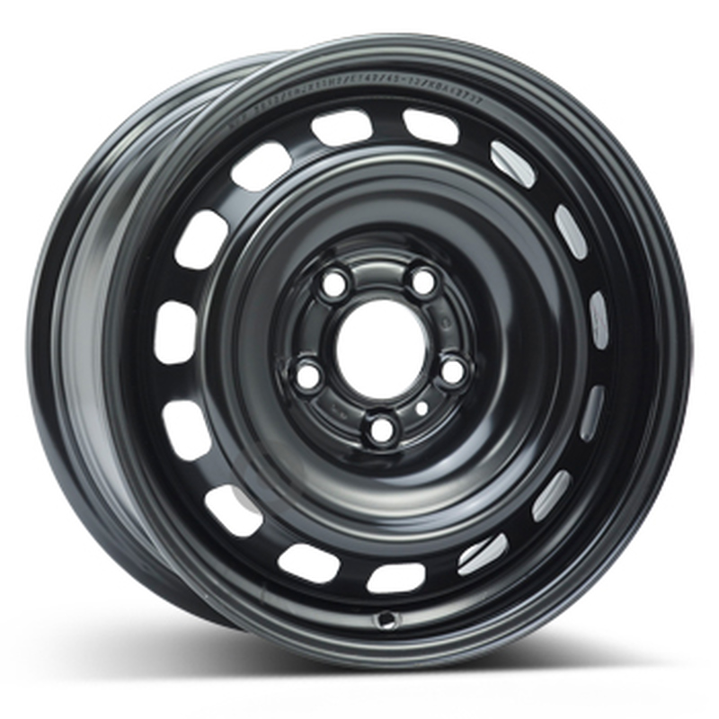 Cerchio KFZ ALCAR Steel Nero 5 fori 15\" 6.5X15 ET42 5x108