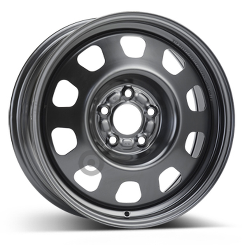 Cerchi in Lega KFZ ALCAR Steel Nero 5 fori 17\" 6.5X17 ET39 5x114.3