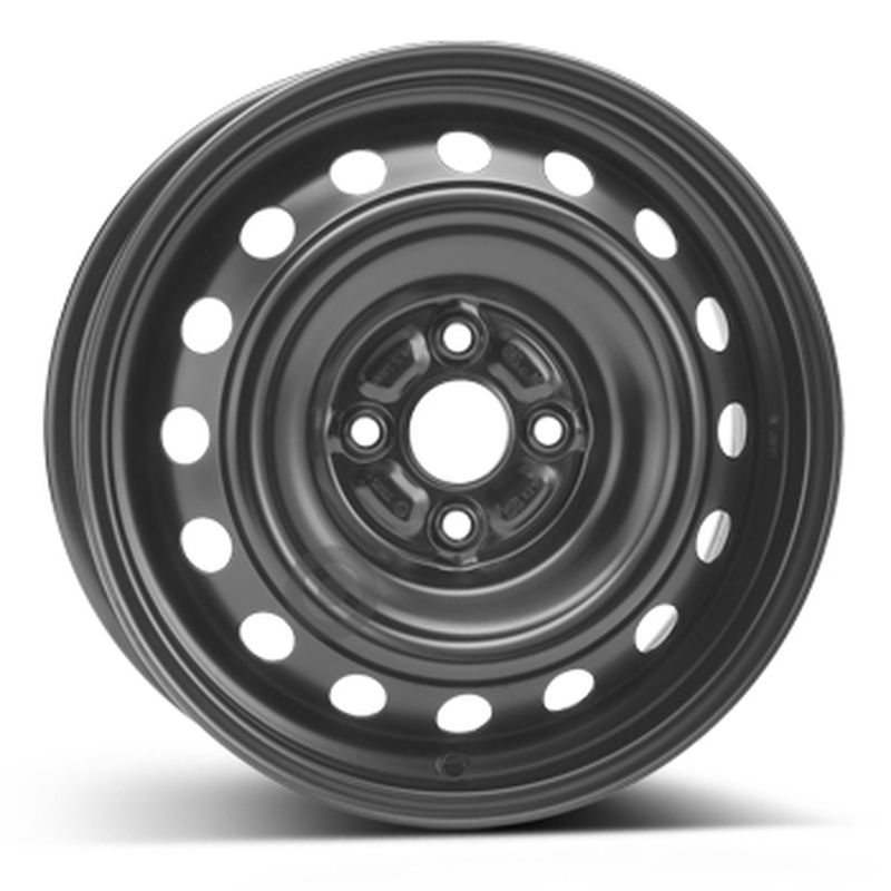 Cerchio KFZ ALCAR Steel Nero 4 fori 15\" 5.5X15 ET45 4x100