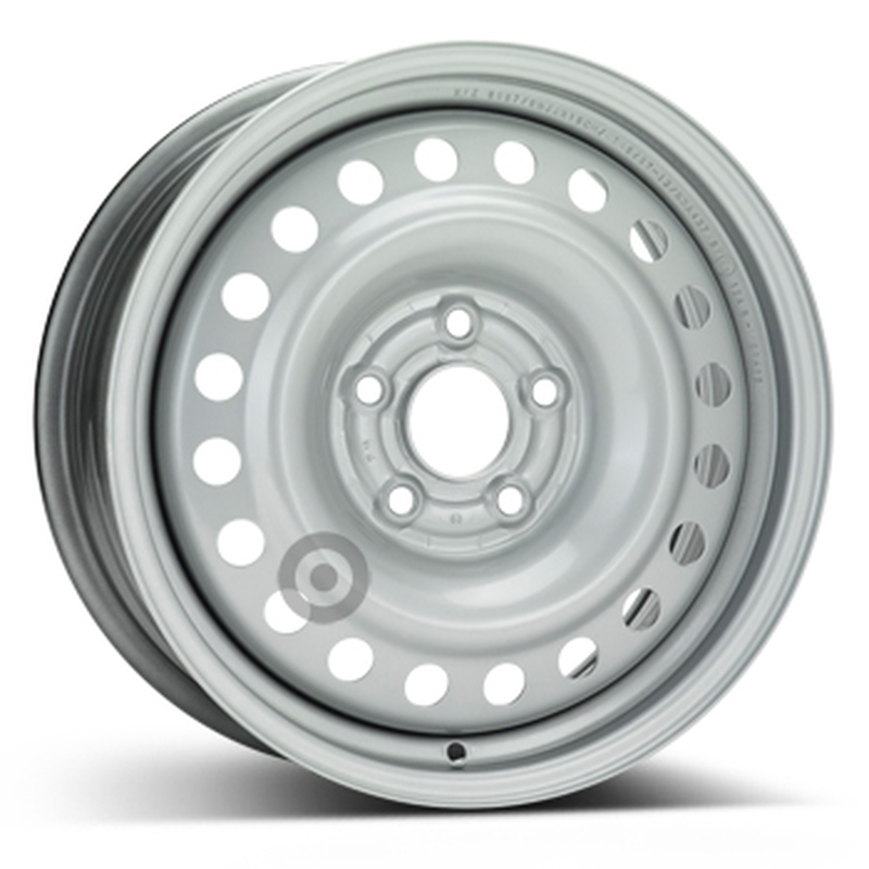 Cerchio KFZ ALCAR Steel Silver 5 fori 16\" 6.5X16 ET45 5x114.3
