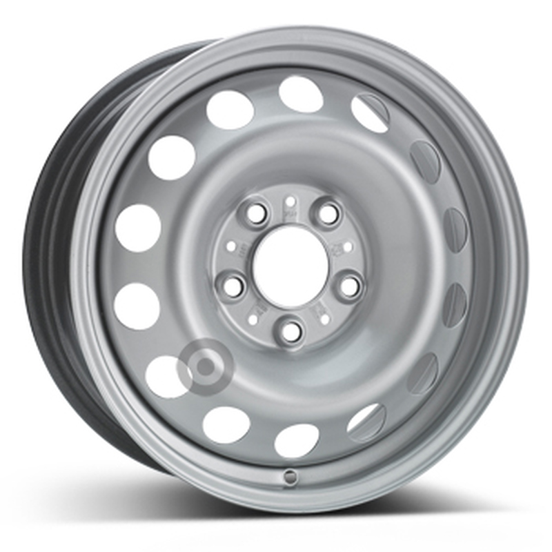 Cerchi in Lega KFZ ALCAR Steel Superpolish 5 fori 16\" 6.5X16 ET46 5x120