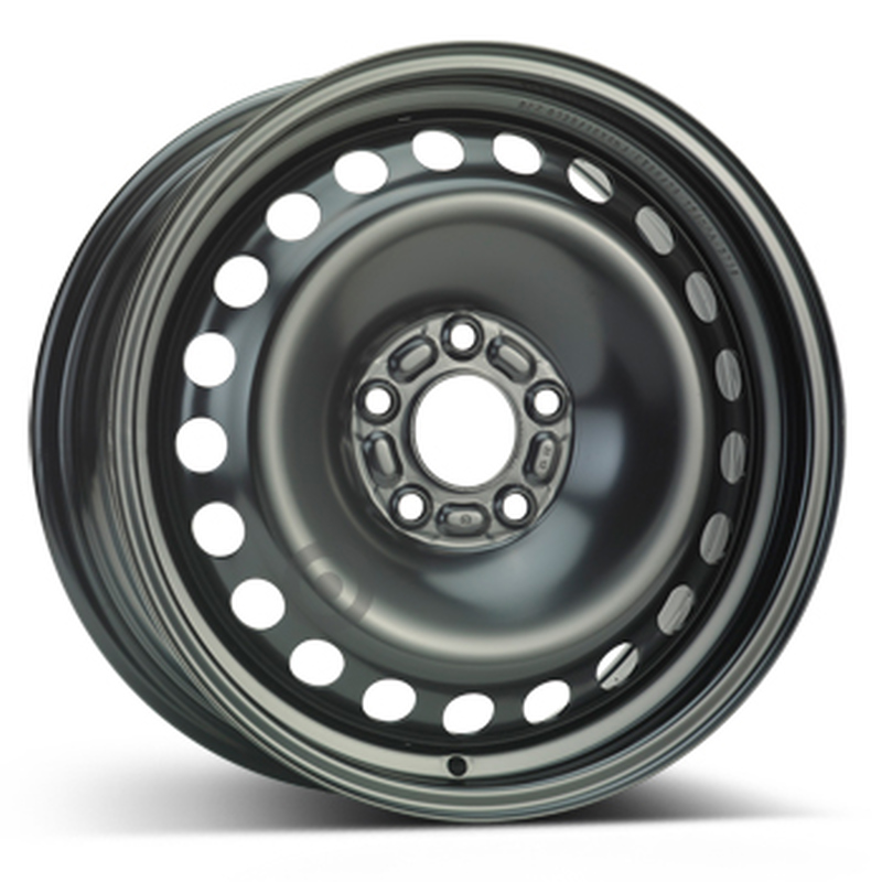 Cerchio KFZ ALCAR Steel Nero 5 fori 16\" 6.5X16 ET50 5x108
