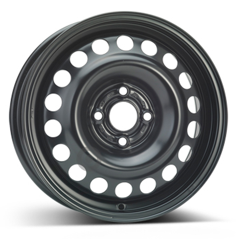 Cerchio KFZ ALCAR Steel Nero 4 fori 15\" 6X15 ET49 4x100