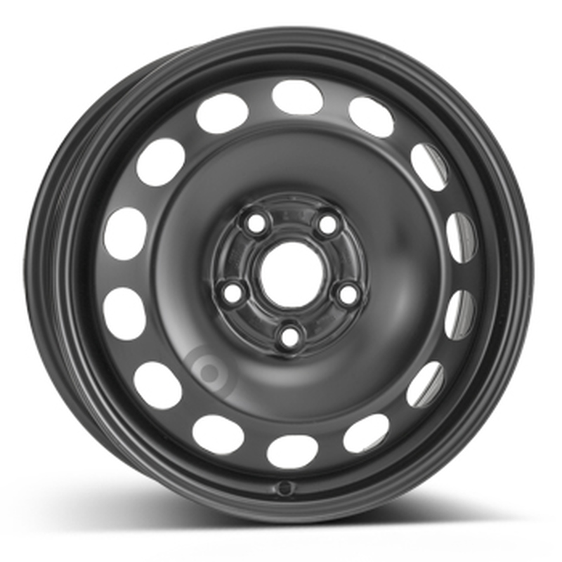 Cerchio KFZ ALCAR Steel Nero 5 fori 16\" 6.5X16 ET46 5x112