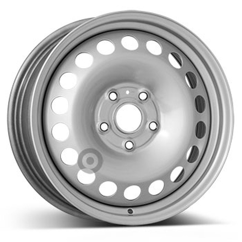 Cerchio KFZ ALCAR Steel Superpolish 5 fori 16\" 6.5X16 ET48 5x112