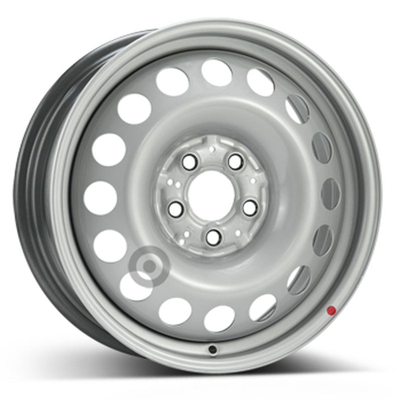 Cerchi in Lega KFZ ALCAR Steel Silver 5 fori 17\" 6.5X17 ET50 5x112