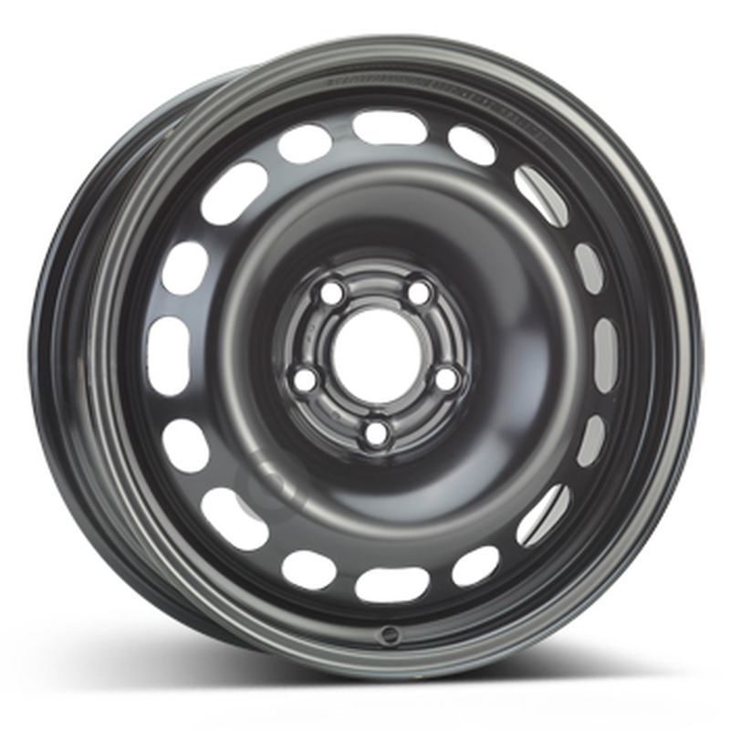 Cerchio KFZ ALCAR Steel Nero 5 fori 16\" 7X16 ET32 5x108