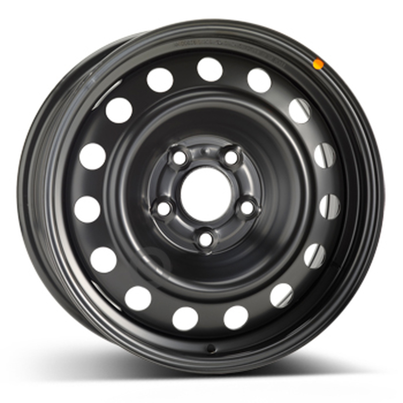 Cerchi in Lega KFZ ALCAR Steel Nero 5 fori 16\" 7X16 ET40 5x114.3