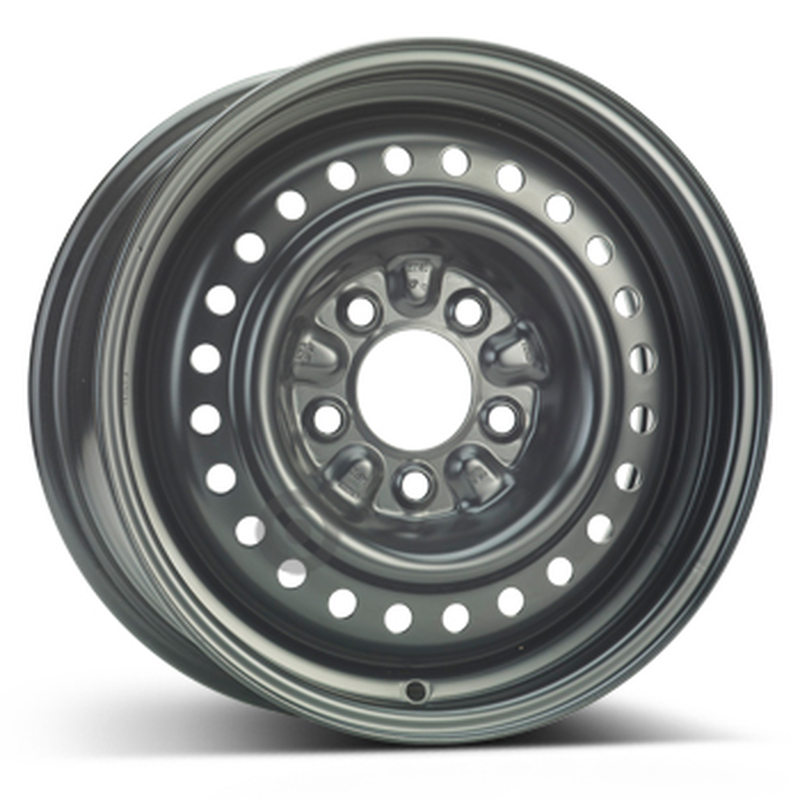 Cerchi in Lega KFZ ALCAR Steel Nero 5 fori 15\" 6.5X15 ET40 5x114.3