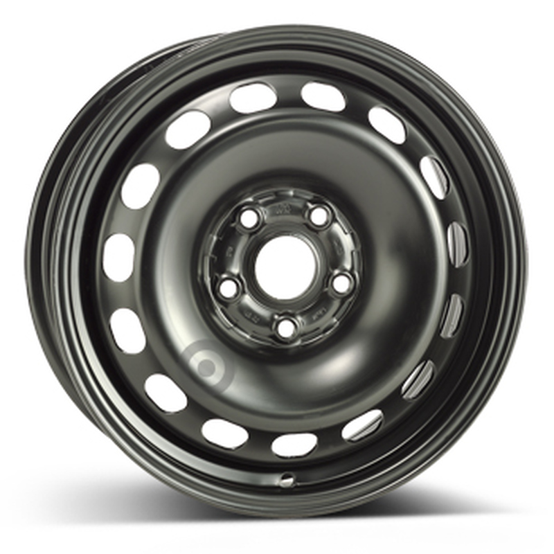 Cerchio KFZ ALCAR Steel Nero 5 fori 16\" 6X16 ET40 5x112