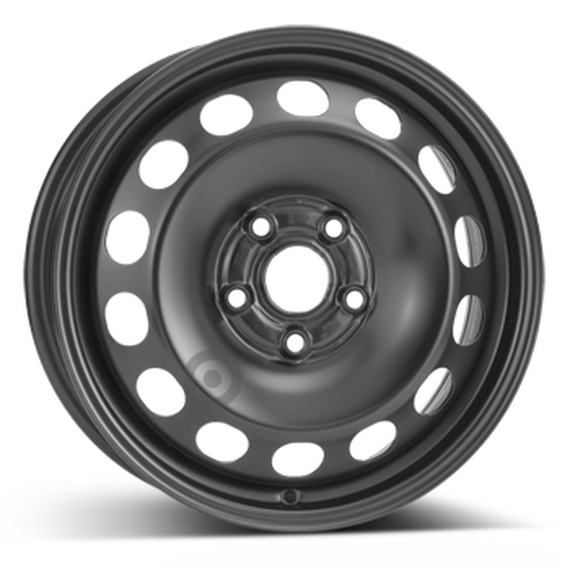 Cerchio KFZ ALCAR Steel Nero 5 fori 16\" 6X16 ET50 5x112