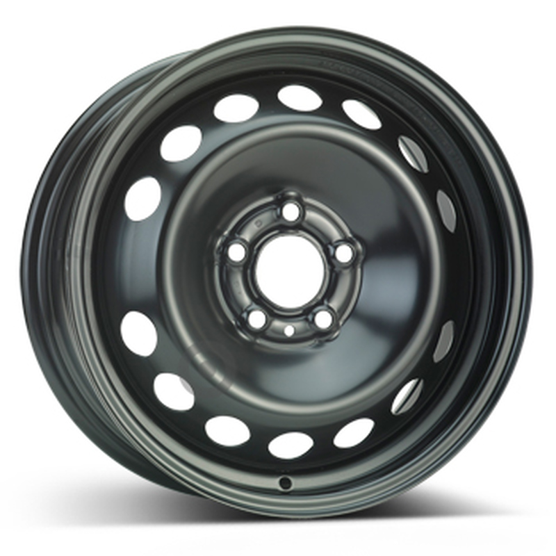 Cerchio KFZ ALCAR Steel Nero 5 fori 16\" 6.5X16 ET43 5x108
