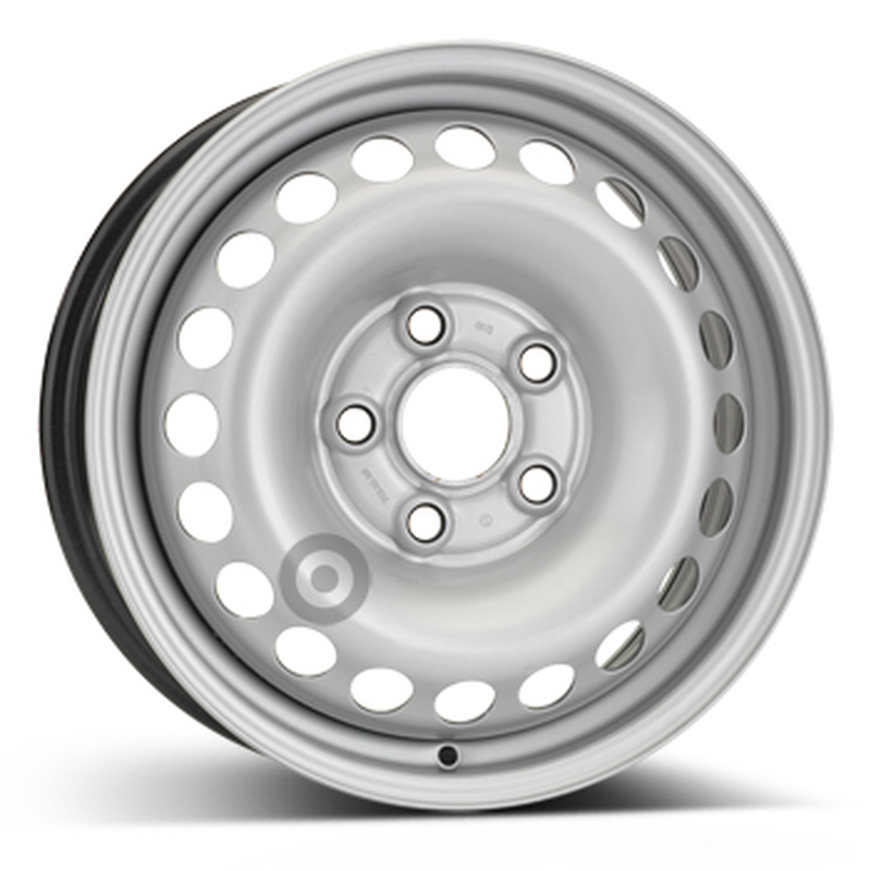 Cerchi in Lega KFZ ALCAR Steel Silver 5 fori 16\" 6.5X16 ET51 5x120