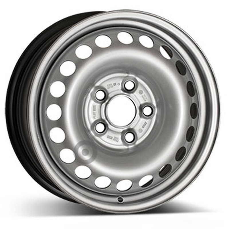 Cerchio KFZ ALCAR Steel Superpolish 5 fori 16\" 6.5X16 ET52 5x120