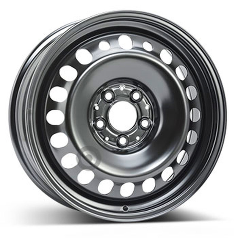 Cerchio KFZ ALCAR Steel Nero 5 fori 17\" 6.5X17 ET38 5x112